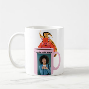 Naughty Squirrel #306 Coffee Human Mug