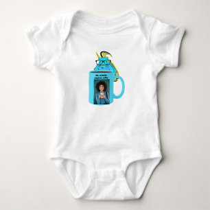 Naughty Squirrel #314 Baby Coffee Bodysuit