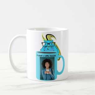 Naughty Squirrel #314 Coffee Human Mug