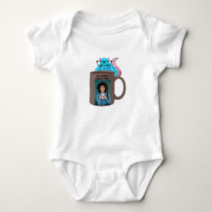 Naughty Squirrel #318 Baby Coffee Bodysuit