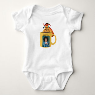 Naughty Squirrel #321 Baby Coffee Bodysuit