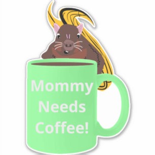 Naughty Squirrel #397 Coffee Cup
