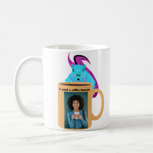 Naughty Squirrel #448 Coffee Human Mug
