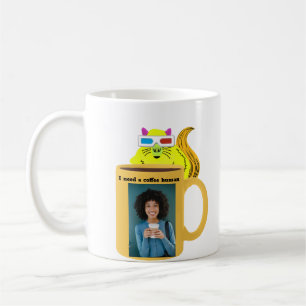 Naughty Squirrel #463 Coffee Human Mug