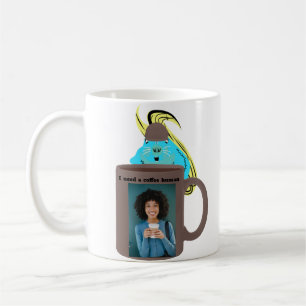 Naughty Squirrel #467 Coffee Human Mug