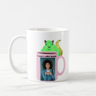 Naughty Squirrel #474 Coffee Human Mug