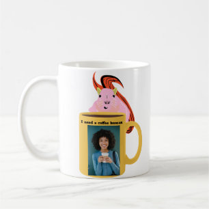 Naughty Squirrel #479 Coffee Human Mug