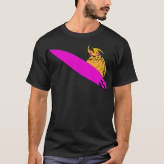 Naughty Squirrel 496 Surfing T-Shirt