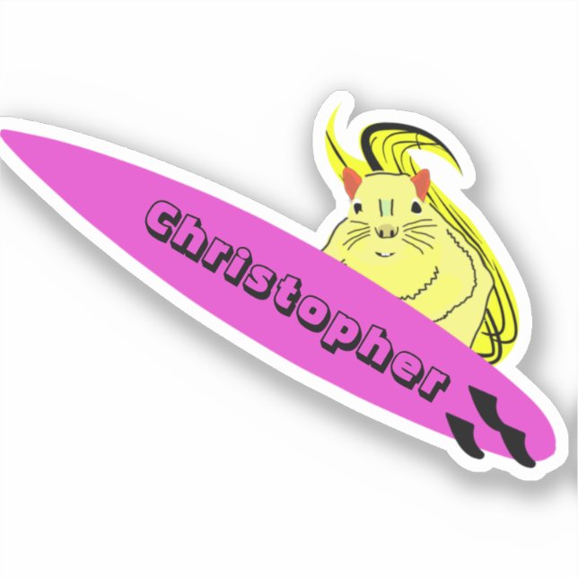 Naughty Squirrel #527 Surfing (Front)