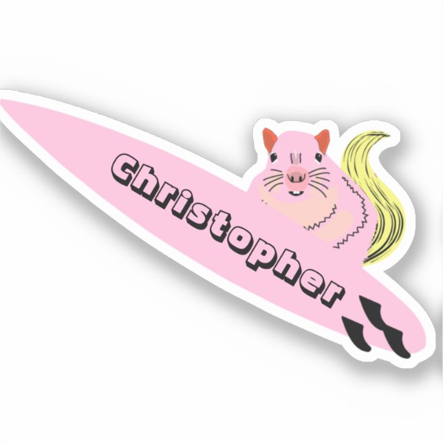 Naughty Squirrel #575 Surfing (Front)