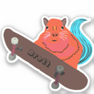 Naughty Squirrel #611 Brett Skateboarding