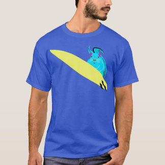 Naughty Squirrel 660 Surfing T-Shirt