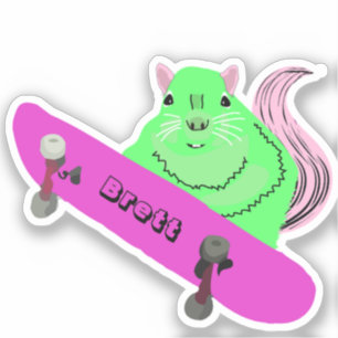 Naughty Squirrel #674 Brett Skateboarding