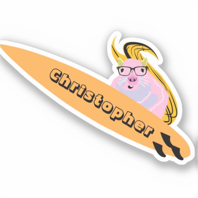 Naughty Squirrel #719 Surfing (Front)