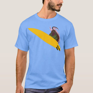 Naughty Squirrel 766 Surfing T-Shirt
