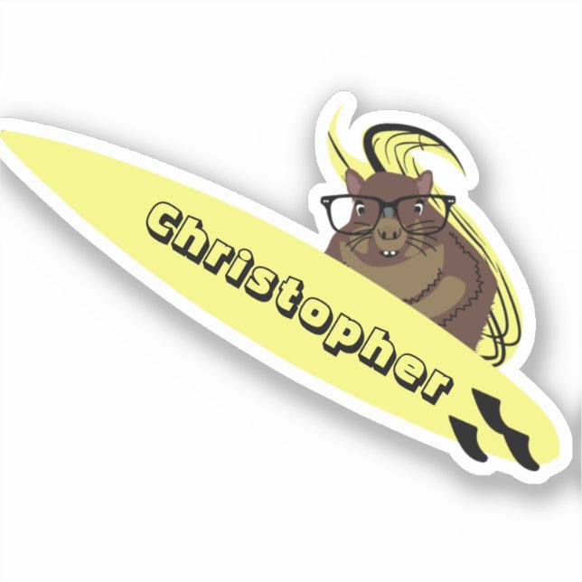 Naughty Squirrel #768 Surfing (Front)