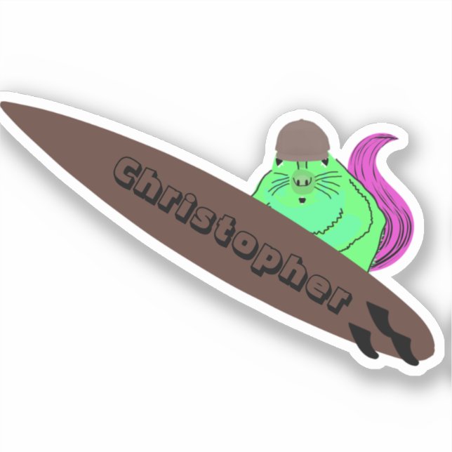 Naughty Squirrel #816 Surfing (Front)