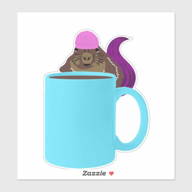 Naughty Squirrel #853 (Sheet)