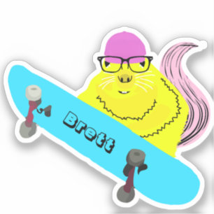 Naughty Squirrel #893 Brett Skateboarding