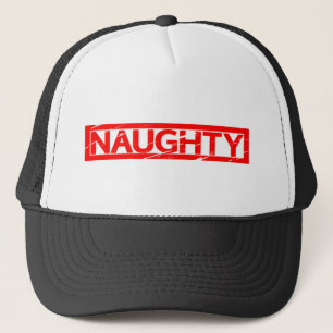 Naughty Stamp Trucker Hat