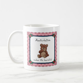 Naughty Teddy Bear Coffee Mug