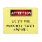 Naughty Towel Animals Funny Cruise Door Marker