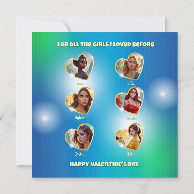 Naughty Valentine's Day Card for a Bachelorette (Front)