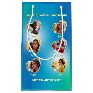 Naughty Valentine's Day Card for a Bachelorette Small Gift Bag