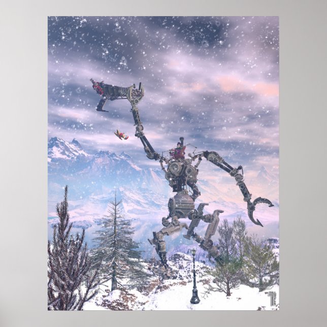 Naughty Vs Nice (22" x 28") Affiche d'art (Devant)