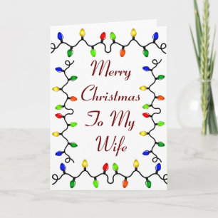 **NAUGHTY WIFE** LOVE AT CHRISTMAS HOLIDAY CARD