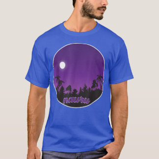 nauru By night with Palms T-Shirt