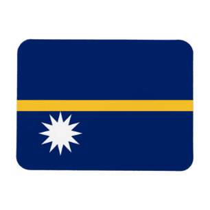 Nauru Flag Magnet