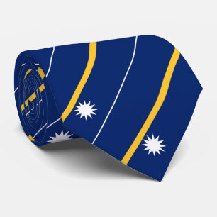 Nauru Flag Tie