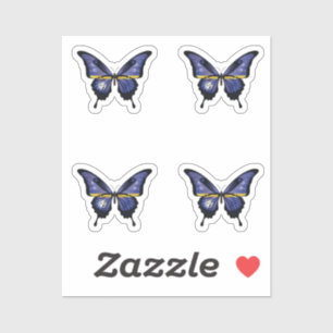 Nauru Swallowtail Butterfly Flag