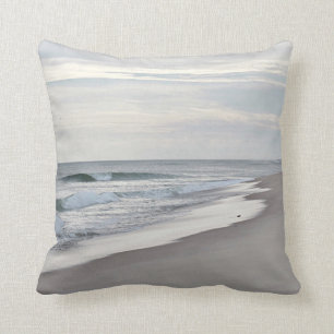 Nauset beach Cape Cod Throw Pillow