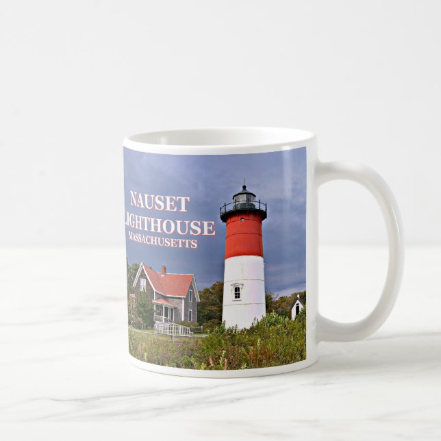 Nauset Lighthouse, Cape Cod, Massachusetts Mug (Right)