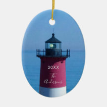 Nauset Lighthouse Dated Script Name