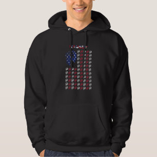 Nauset Native American Indian Chief Usa Flag 4th J Hoodie