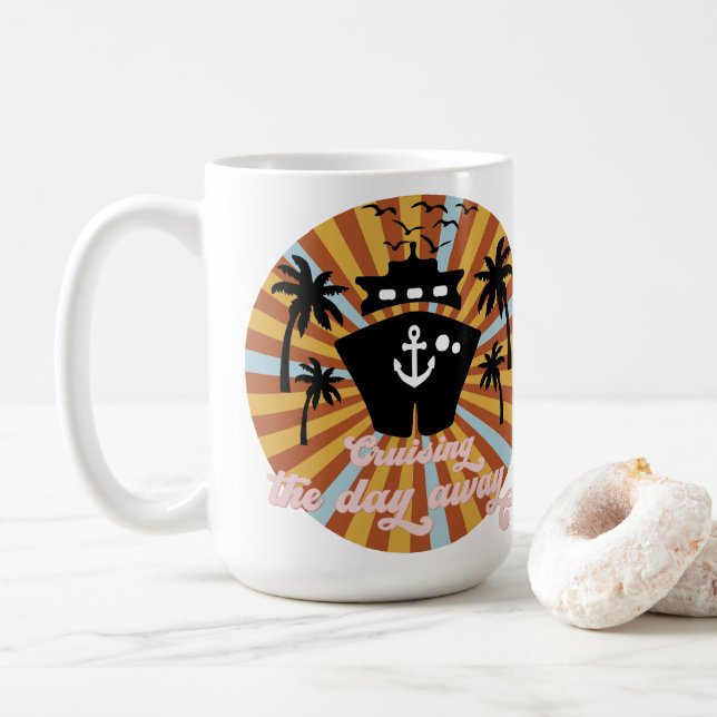Nautical Adventure Coffee Mug (With Donut)
