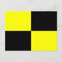 Nautical Alphabet Flag Signal Letter L