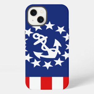 Nautical American Yacht Flag Decor iPhone 13 Case