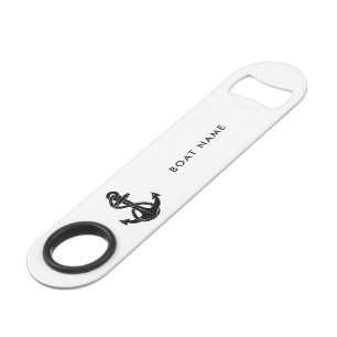 Nautical Anchor Boat Name Beach House Custom Bar Key