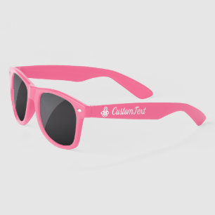 Nautical Anchor Custom Plastic Sunglasses
