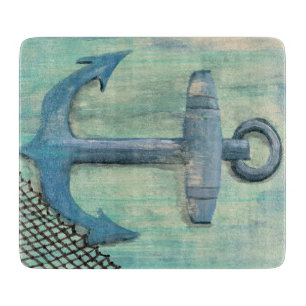 Nautical Anchor Cutting Board