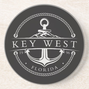 Nautical Anchor Key West Florida 1996 Coaster