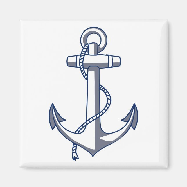 Nautical Anchor Magnet (Front)