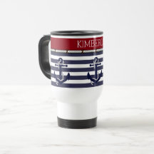 Nautical Anchor Motif Choose Your Colour Custom