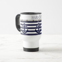 Nautical Anchor Motif Choose Your Colour Custom