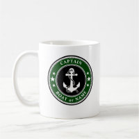 Nautical Anchor Rope Captain Boat or Name 2 Sided