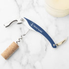 Nautical Anchor Rope Star Boat Name Navy Blue